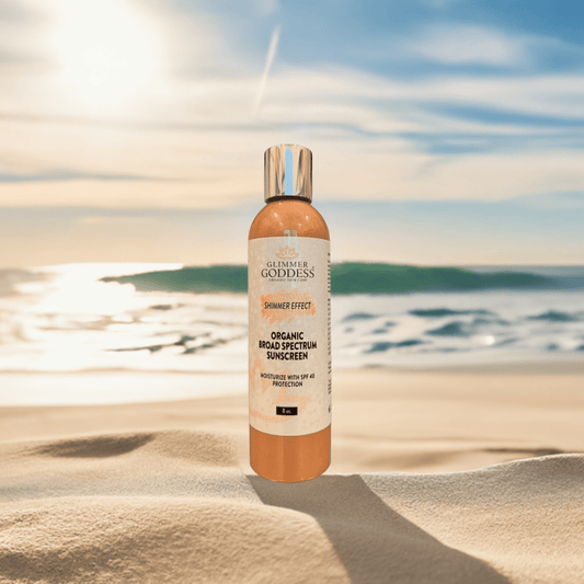 Goddess Glow Shimmer Suntan Lotion SPF 40 - Reef-Safe